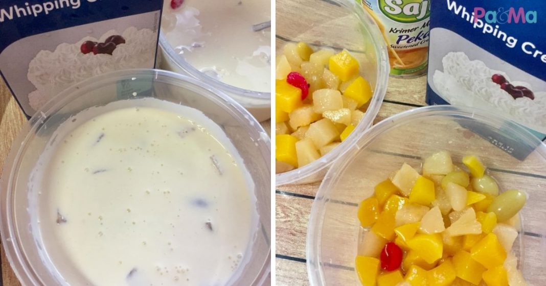 Resipi Filipino Fruits Cocktail, Creamy Lagi Berlemak, Gerenti Sedap!