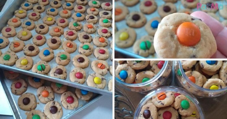 Resipi M&M Cookies, Bahan Mudah, Nak Buat Pun Senang, Antara Biskut Raya Paling Laris!