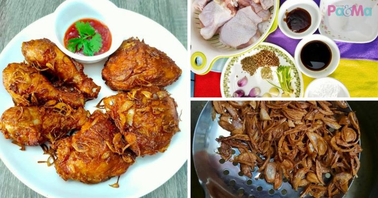 Resipi Ayam Goreng Hatyai, Rasa Pedas-Pedas Manis & Rangup Buat Makan Bertambah!