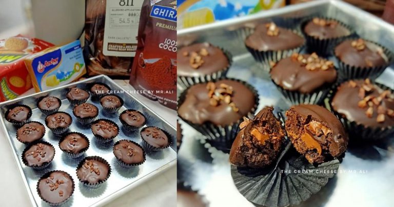 Choco Rich Ball Mewah Dengan Rasa Coklat! Tanpa Bakar, Satu Adunan Dapat 60 Biji