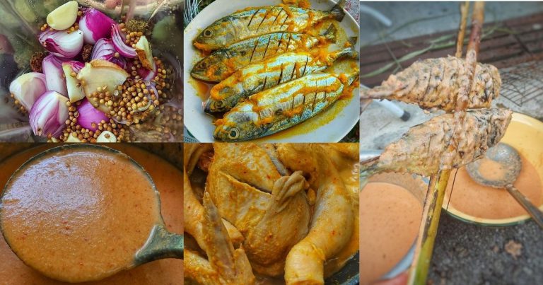 Percik Ikan Kembung Sedak Dooh! Resipi Ori Kelantan, Kuah Santannya Terbaik