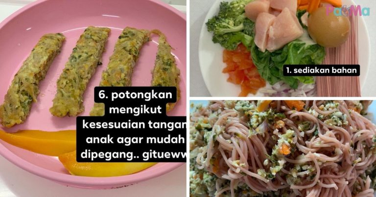 Resepi Murtabak Mee Baby, Potong Jejari Comel, Mudah Anak Nak Pegang!