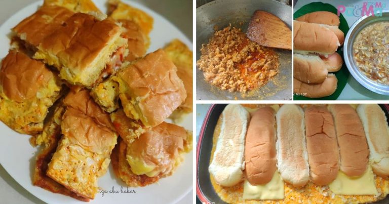 Resipi Roti John Cheese Leleh Inti Lebih, Bahan Simple Tapi Rasa Padu!