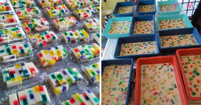 Cantik Warna-Warni, Puding Roti Batik Semudah ABC, Sukatan Pun Mudah!