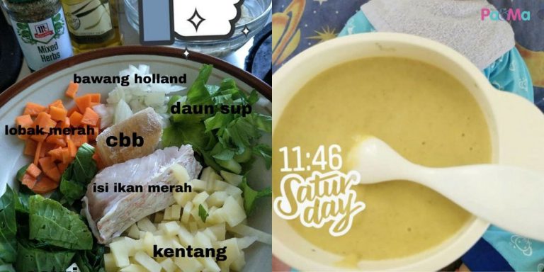 Bubur Sup Ikan Merah, Sarat Dengan DHA & Bagus Untuk Otak Bayi