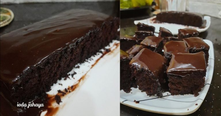 Brownie Moist, Sedap & Paling Ringkas. Lelehan Topping Tu Yang Nikmat!