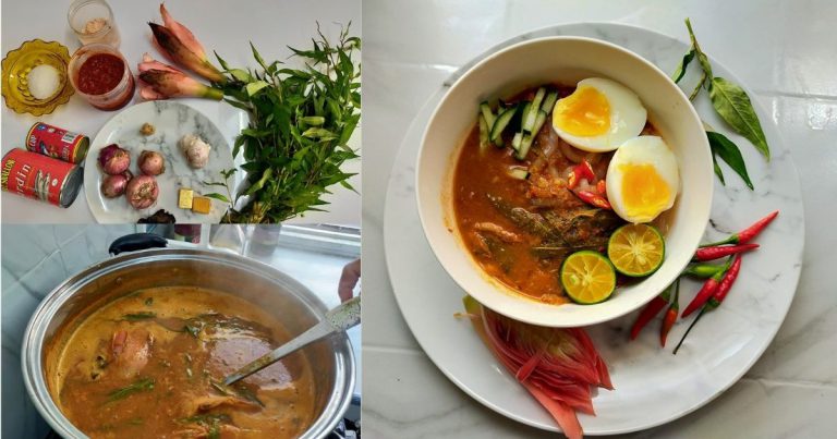 Resipi Laksa Sardin Ala Kopitiam! Kuah Pekat & Cukup Rasa Masamnya. Memang Terbaik! 