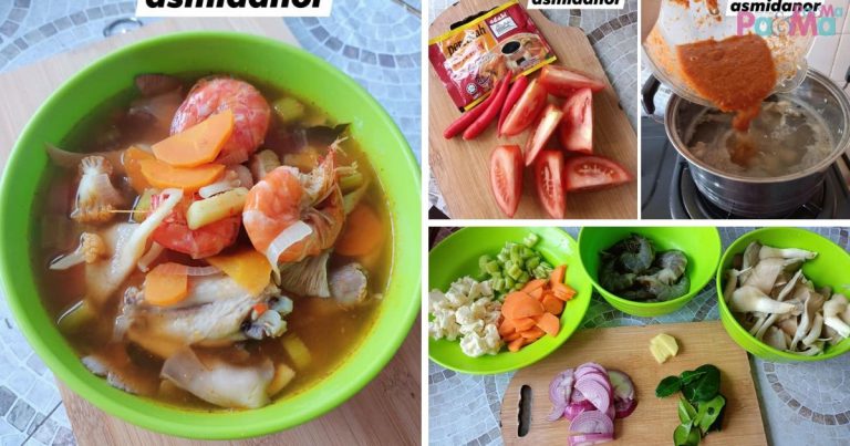 Resipi Tomyam Cara Simple, Hanya Kisar Tomato Dengan Pes Tomyam, Sedap Kebabom!