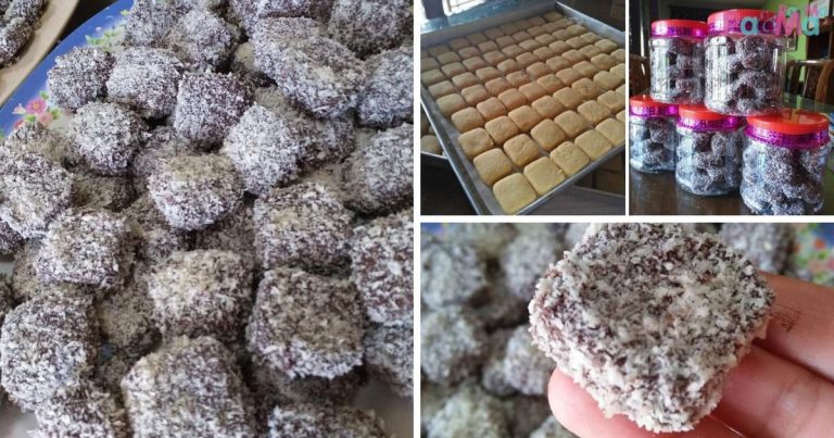 Biskut Snow Almond Cookies, Siapkan Biskut Awal-Awal, Celup Coklat Jadi Lagi Mudah!