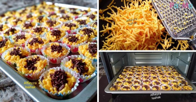 Resipi Biskut Sarang Semut Terlajak Senang, Perap Dulu Baru Adunan Cantik, Mudahnya!