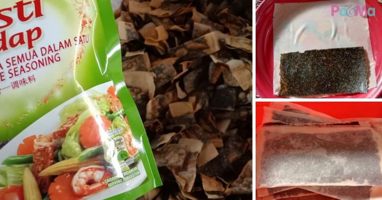Resipi Popia Seaweed 3 Bahan, Tabur Perasa Lepas Goreng, Kudapan Raya Paling Awesome!