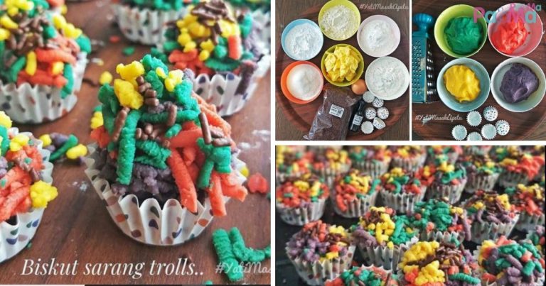 Cantiknya Warna, Biskut Sarang Trolls Favourite Anak-Anak, Hanya Uli & Sagat!