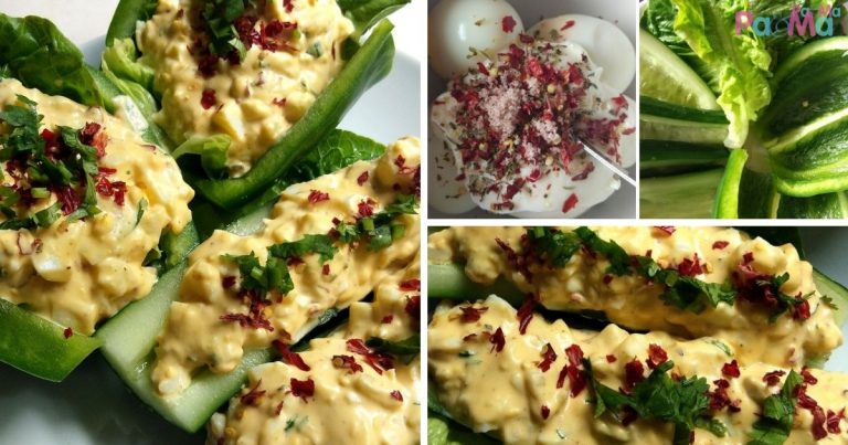 Resipi Egg Salad Cucumber Boats, Menu Diet Mudah, Makan Banyak Pun Tak Ada Hal!