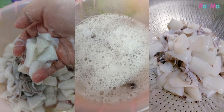 “Ramas Sampai Buih Keluar. Sotong Jadi Pejal & Tak Berair” Bersihkan Sotong Cara Nelayan Korea