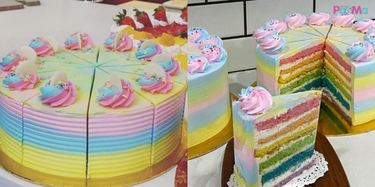 Kek Unicorn Warna-Warni, Nak Buat Mudah. Anak Mesti Suka!
