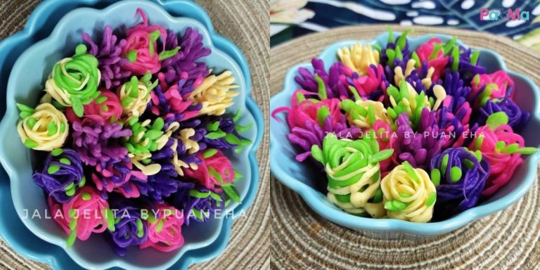 Cantiknya Roti Jala Jelita Versi Kekwa & Rose, Wanita Ini Kongsi Video Cara ‘Menjala’