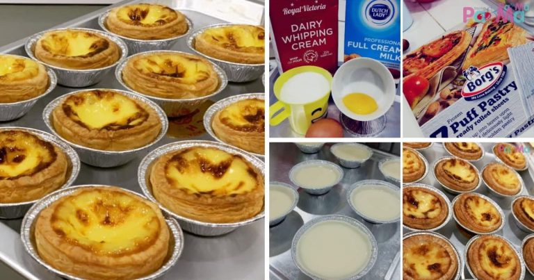 Tak Perlu Beli, Buat Sendiri Portugis Eggs Tart Melting, Resipi Azlina Ina Gerenti Sedap!