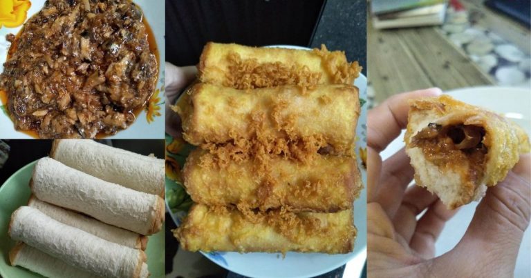 Raih 4.2k Perkongsian, Ini Rahsia Roti Gulung Sardin Ranggup & Tak Serap Minyak