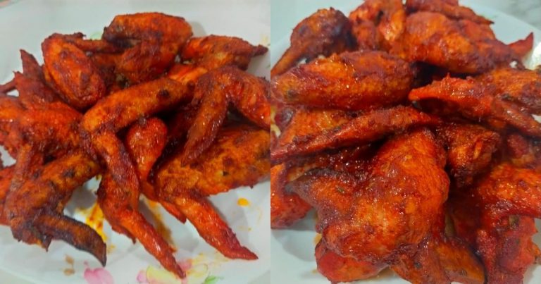 Kepak Ayam Madu Style Pasar Malam. Rahsia Penyedapnya, Perap Semalaman!