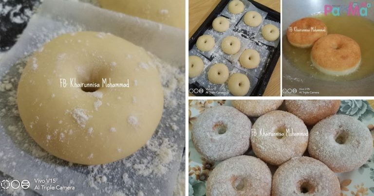 Tak Yakin Buat Donat, Ini Rahsia Donat Kampung Kembang Bulat Cantik, Doh Lembut & Gebu!