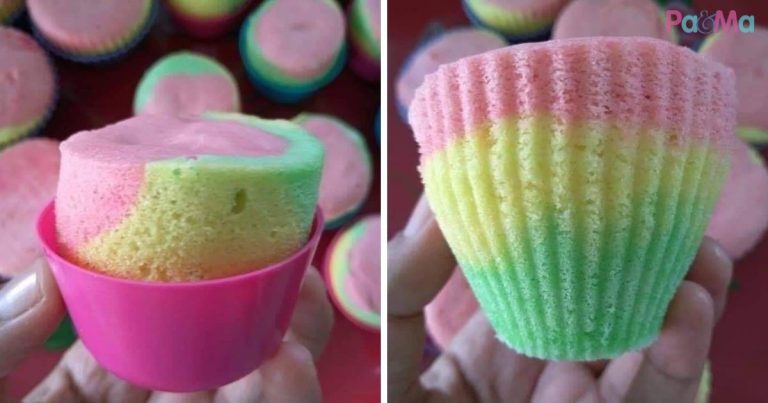 Cantiknya Apom Susu Colourful Ni, Bahan Senang, Nak Buat Pun Mudah!
