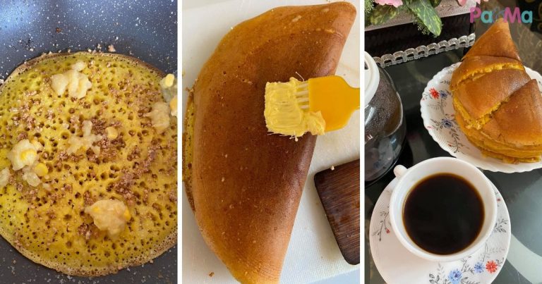 Teringin Nak Makan Apam Balik, Lagi Mudah Buat Sendiri, Boleh Tabur Kacang & Jagung Banyak-Banyak!
