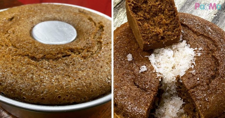 Apam Santan Gula Merah Azlina Ina, Lagi Lemak, Lembut & Terlebih Gebu, Sedap Sungguh!
