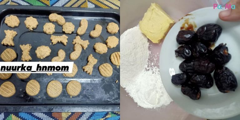 Guna 4 Bahan Je, Resipi Mudah Teething Biscuit Untuk Anak 7-8 Bulan. Cair Dalam Mulut!