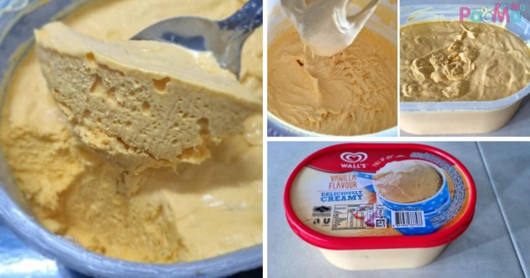 Resipi Aiskrim Durian Homemade 4 Bahan, Lagi Sedap Dari Aiskrim Musang King!