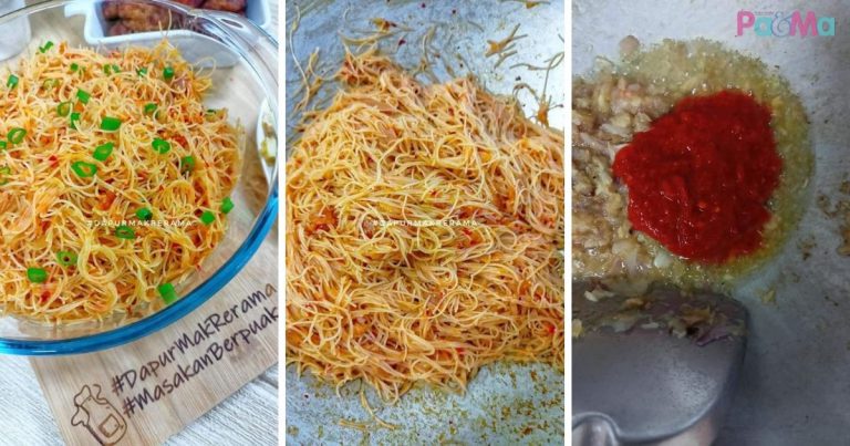 Resipi Bihun Goreng Kampung Sedap & Lembut, Rasa Macam Mak-Mak, 4 Bahan Saja!