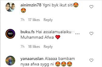 "Bambamnya Afwa" Sudah Tiga Bulan, Gambar 'Handsome' Afwa Buat Wargamaya Naik Geram! 10 “Bambamnya Afwa” Sudah Tiga Bulan, Gambar ‘Handsome’ Afwa Buat Wargamaya Naik Geram!