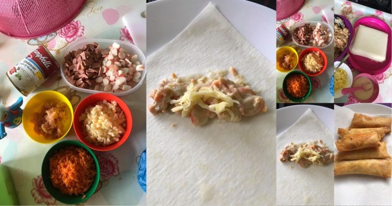 Resipi Popia Carbonara Buat Banyak-Banyak, Boleh Frozen. Nak Makan Terus Goreng 