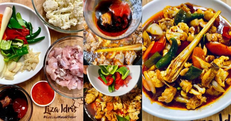 Ayam Paprik Ala Thai Terlajak Sedap. Menu Paling Anak Suka. Ada Telur Dadar Ngam!