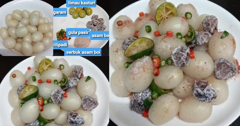 Sedapnya Rambutan Asam Boi. Manis, Masam & Pedas. Makan Sejuk-Sejuk Lagi Best!
