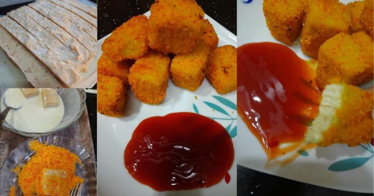 Anak Kurang Suka Bahagian Isi Dada Ayam, Buat Nuget Homemade. Sekejap Je Licin!