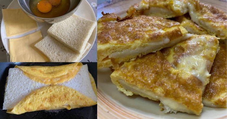 Roti Chessy Balut Telur 4 Bahan. Buatnya Mudah, Makan Panas-Panas Sedap Sangat!