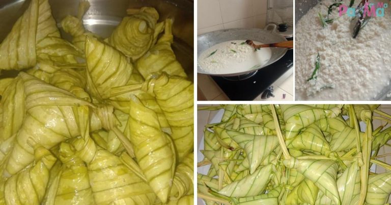 Buat Ketupat Frozen Sendiri, Ada Tip Nak Bagi Lemak & Sedap, Boleh Simpan Lama!