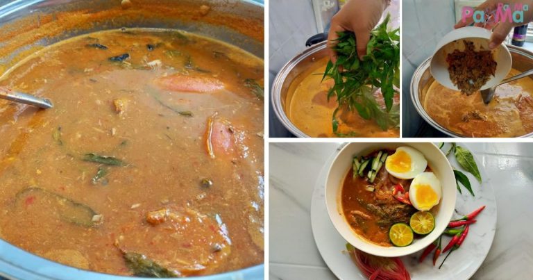 Resipi Laksa Sardin Tin, Punya Sedap Kalah Laksa Kopitiam, Power Sungguh!
