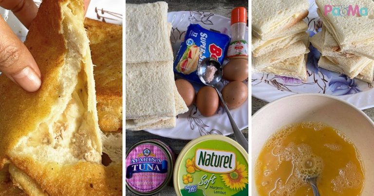 Anak Bosan Makan Nasi, Cuba Bread Tuna Cheese Simple Ni, Memang Kenyang!