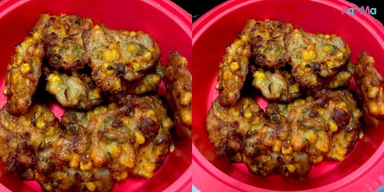 Resipi Cucur Jagung Simple, Nak Rangup Sebelum Goreng Tambah Bahan Ini. Memang Makan Berebut!
