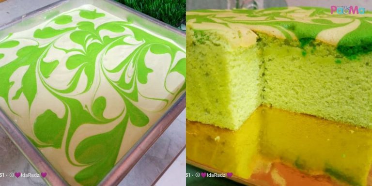 Resipi Kek Pandan Jelita, Buat Minum Petang Memang Laju Mengunyah! Hanya Guna Sukatan Cawan Sahaja