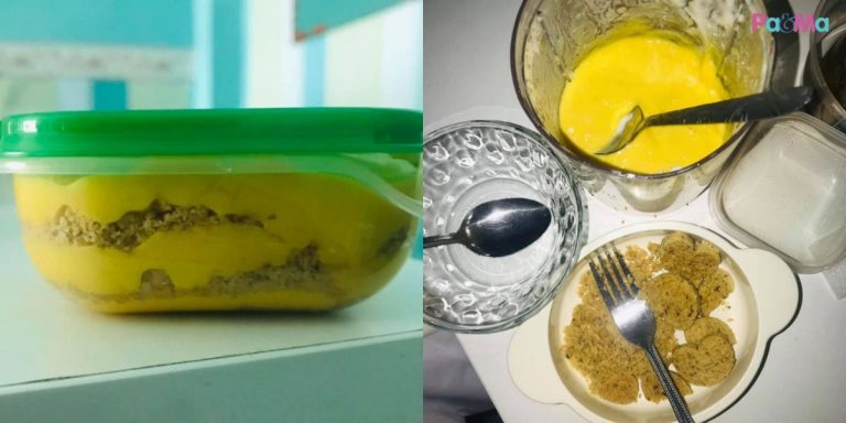 Resipi Mudah Manggo Yogurt Cheesekut Versi Bayi, ‘Snack’ Berkhasiat & Sedap!