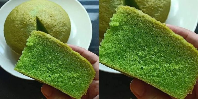 Kek Pandan Guna Blender & Kukus Je. Paling Mudah, Cepat & Sedap! Confirm Menjadi