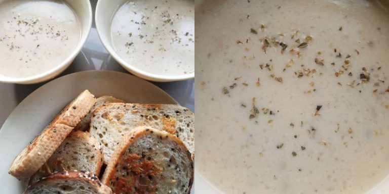 Buat Sendiri Lagi Puas Hati! Resipi Mudah Mushroom Soup, Memang Lemak Berkrim
