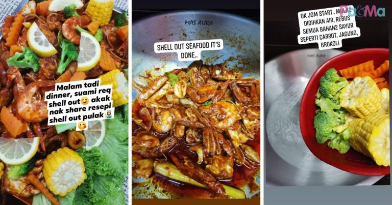 Resipi Shell Out Seafood Homemade, Buat Sendiri Lagi Puas Hati, Anak-Anak Berebut!