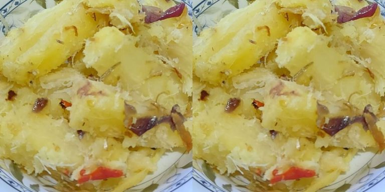 “Ubi Tumis Resipi Warisan Arwah Mak” Sangat Sedap & Kenyang Sampai Petang! Wajib Cuba