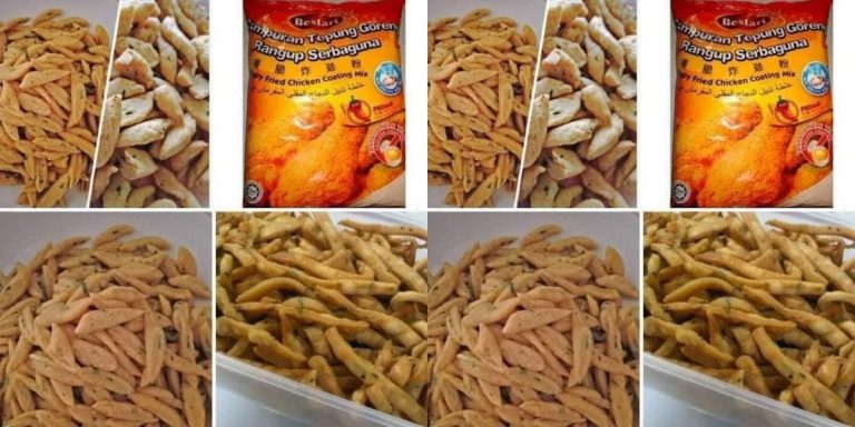 Resipi Biskut Gunting Tepung Bestari Sedap! Paling Mudah & Boleh Buat Kudap-Kudapan Petang