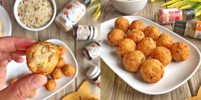 Anak Susah Makan Nasi & Sayur Boleh Buat Potato Rice Ball, Cukup Khasiat! Siap Boleh Tambah Berat Anak