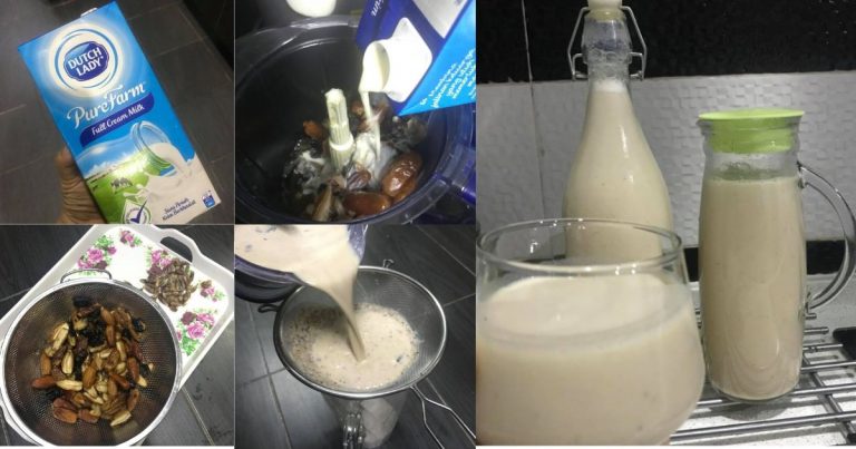 Susu Kurma Homemade Hanya 2 Bahan. Jimat Banyak Berbanding Beli Dalam Kotak!