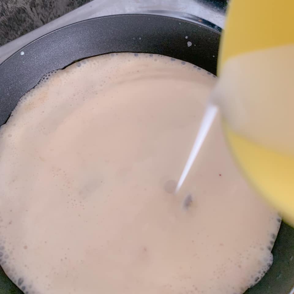 Resipi Simple, Pisang Bersos Ala Puding Raja Versi Baby. Boleh Tambah Berat Badan Anak!
